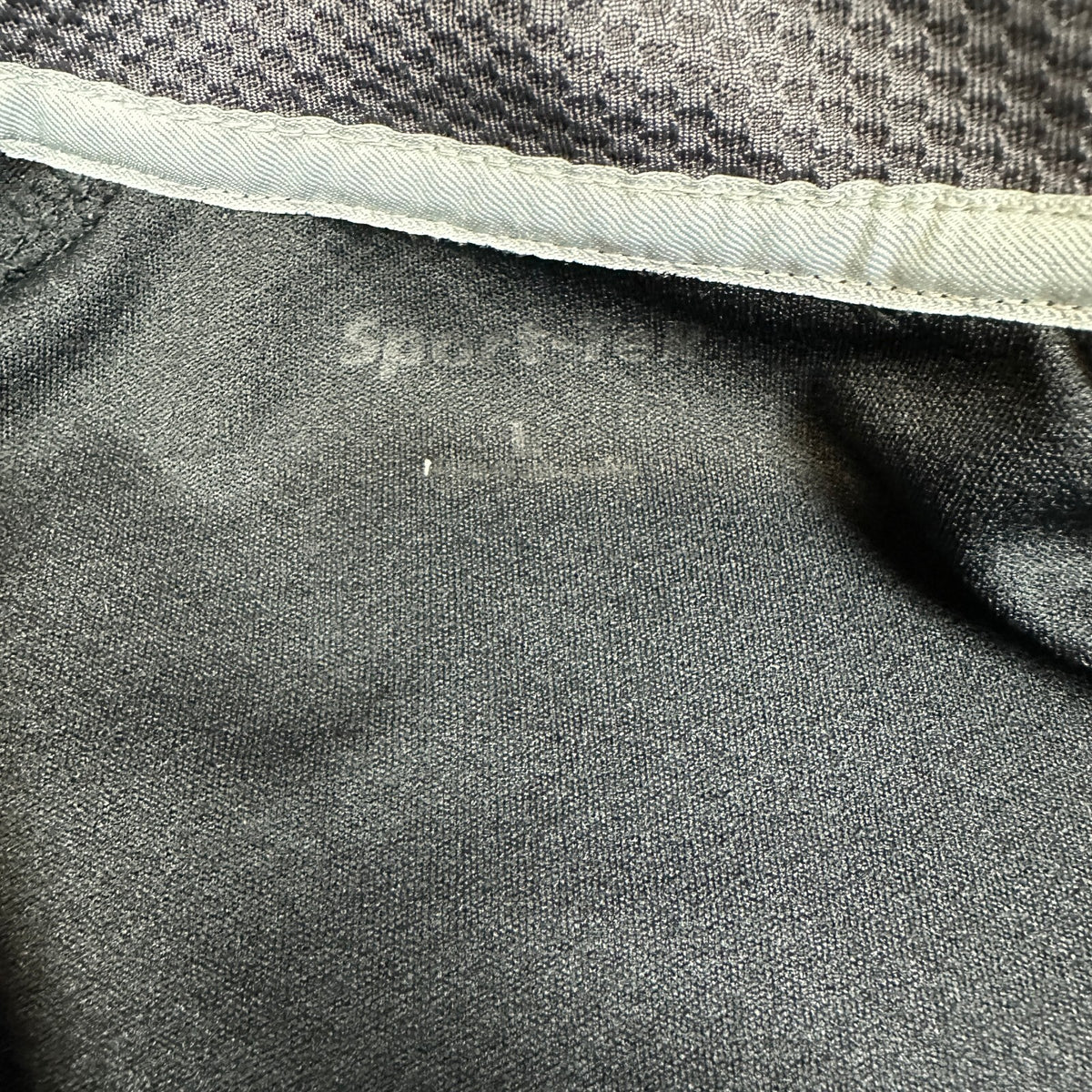 Recaro Sport-Tek Quarter Zip Pullover Mens L Black Gray JDM