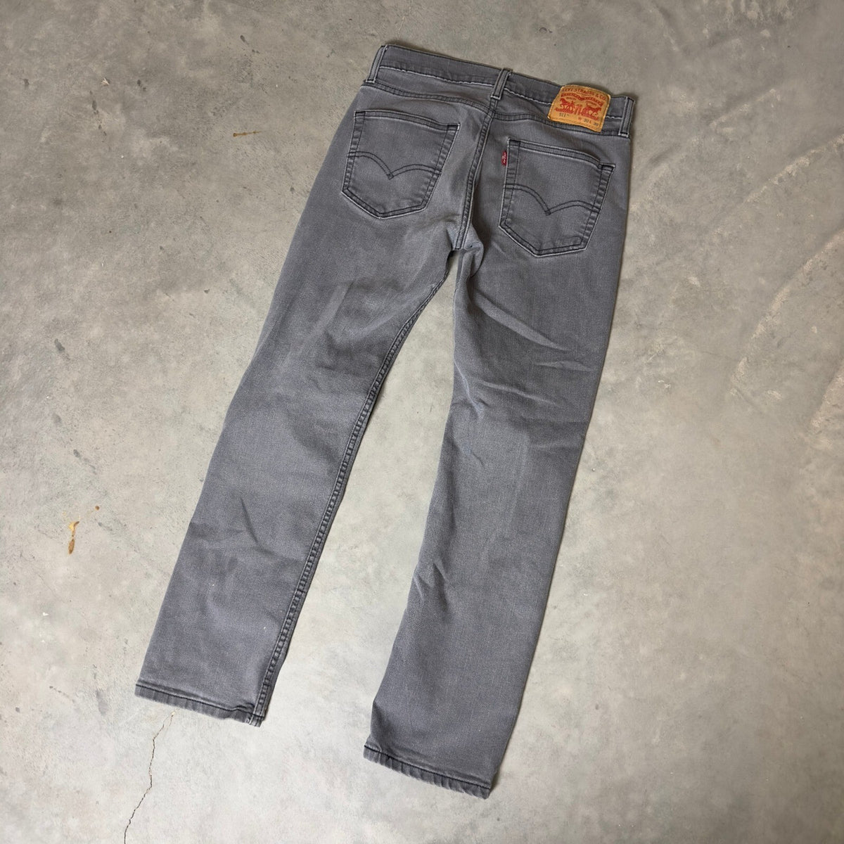 Levi's 511 Slim Fit Jeans Mens 30x30 Grey