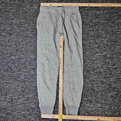 Hollister Fleece Jogger Sweatpants Mens XS Heather Gray