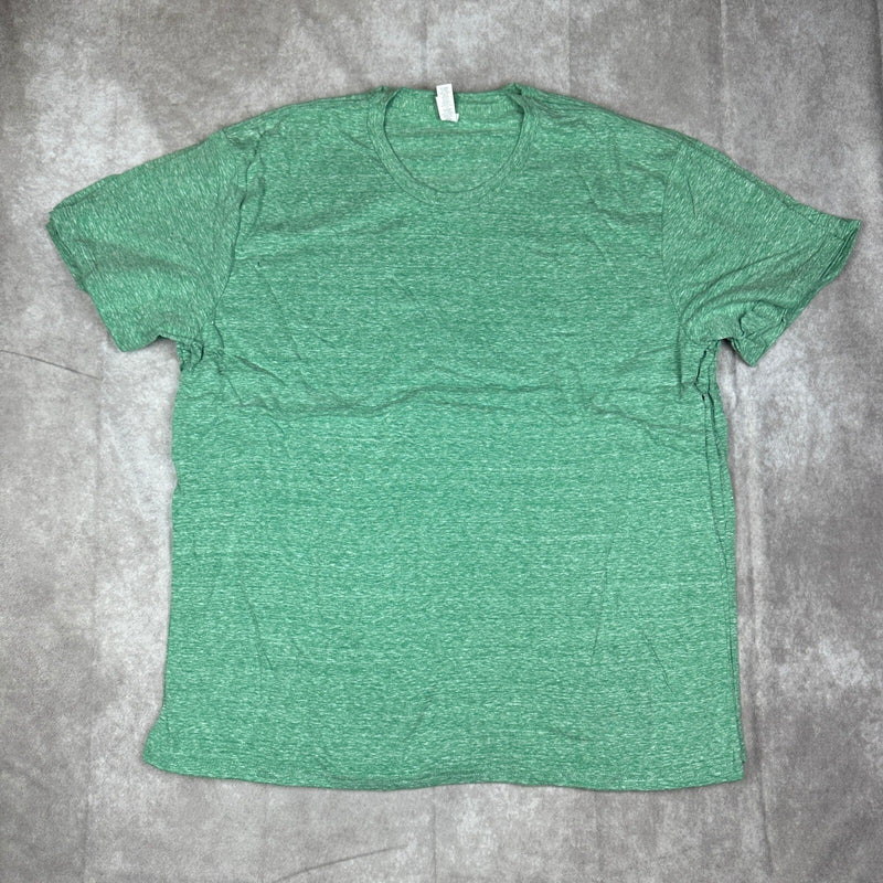 Royal Apparel Triblend T-Shirt Mens 2X Kelly Green Blank NWT
