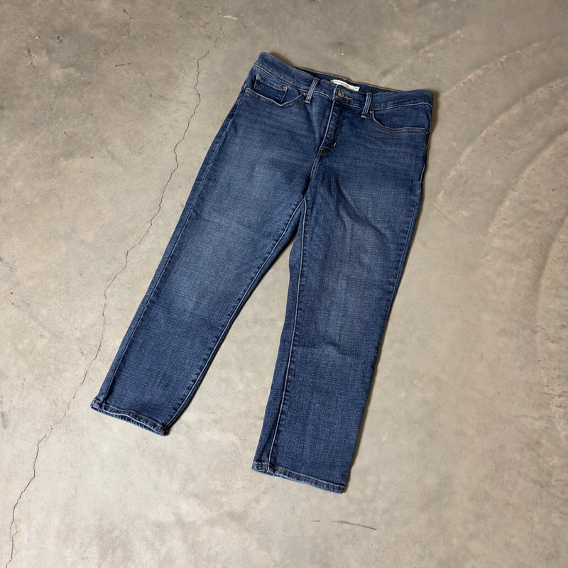 Levis 311 Shaping Skinny Jeans Womens 30 Blue Medium Wash