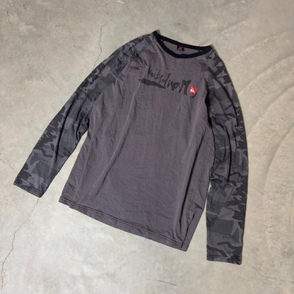 Vintage Quiksilver Raglan Long Sleeve Mens L Made in USA