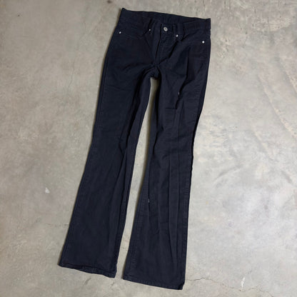 Levi Strauss Flare Jeans Womens Size Unknown Black Y2K