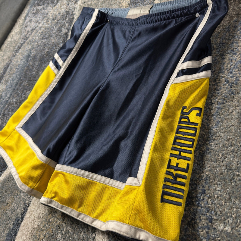 Vintage Nike Hoops Reversible Basketball Shorts Mens XL Navy
