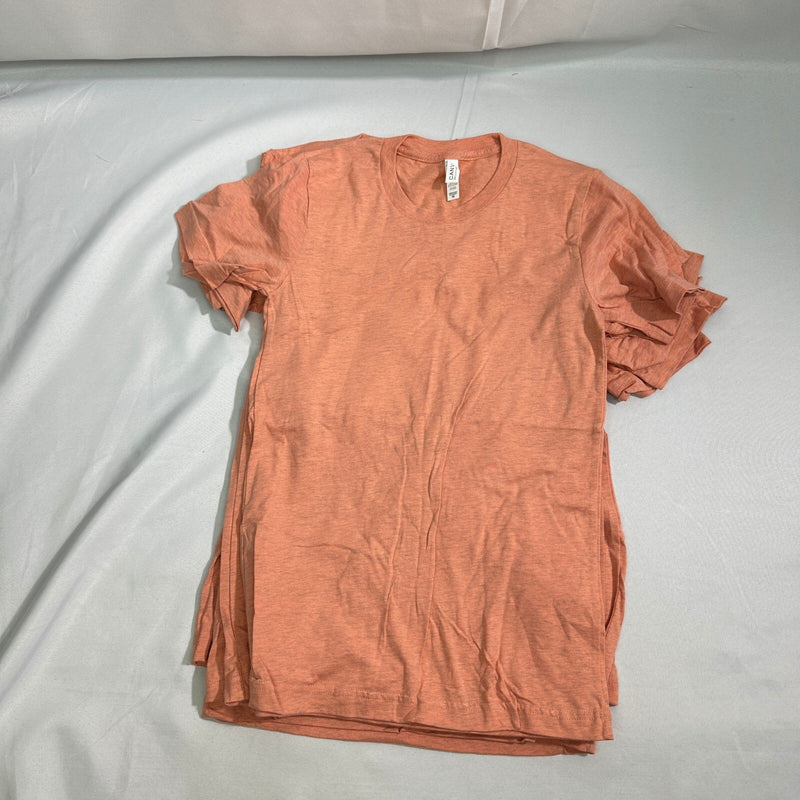 NWT Bella+Canvas Mens T-Shirt XS Heather Prism Sun Lot of 7