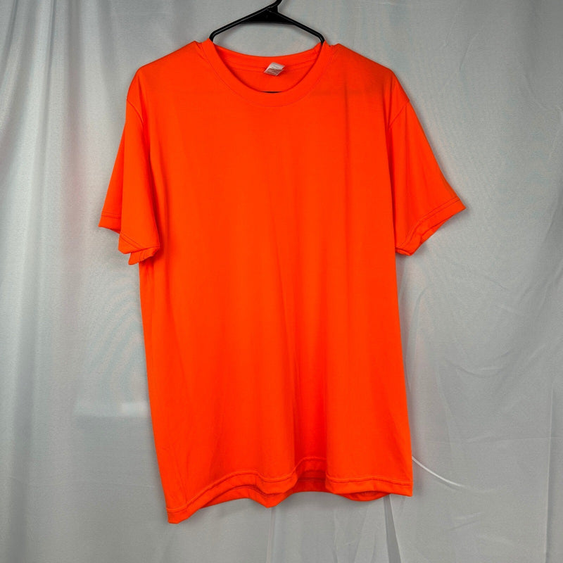 Bayside Performance Men's Short Sleeve T-Shirt Large Safety