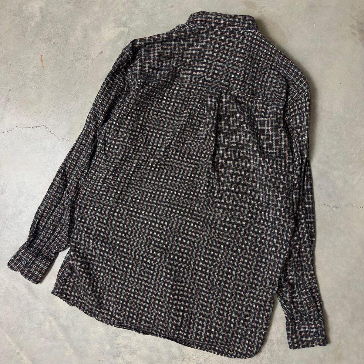 Chaps Ralph Lauren Plaid Shirt Mens M Cotton