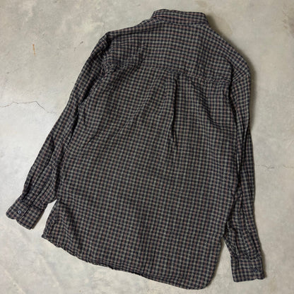 Chaps Ralph Lauren Plaid Shirt Mens M Cotton