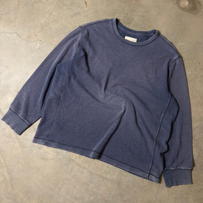 Eddie Bauer Thermal Shirt Men XXL Waffle Knit