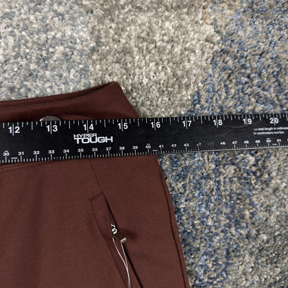 NWT Eddie Bauer Wayfarer Barrel Pants Womens M Concord Brown