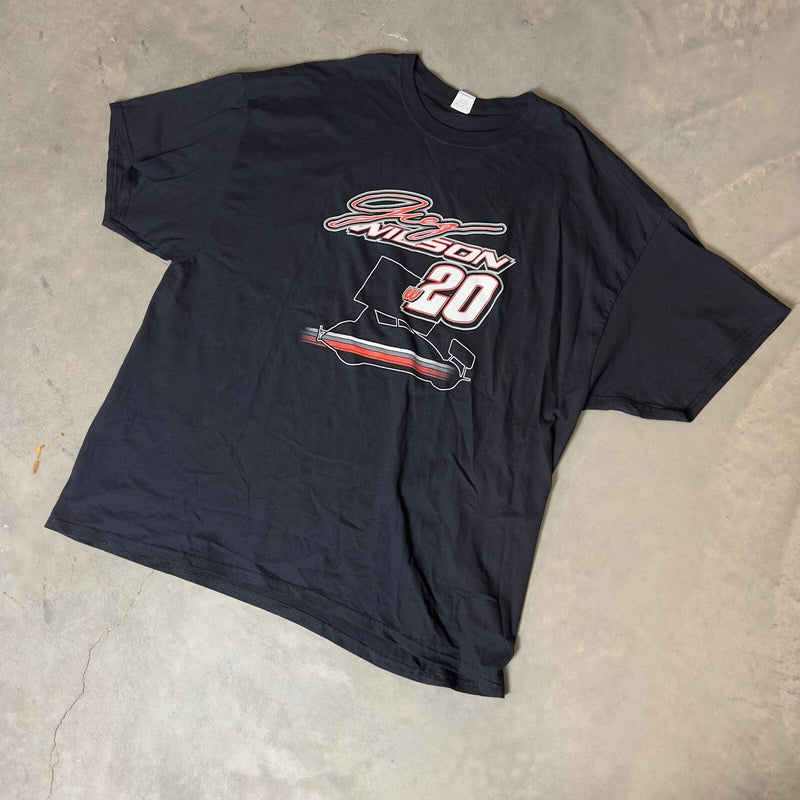 Gildan Greg Wilson Racing T-Shirt Mens 3XL Black Sprint Car