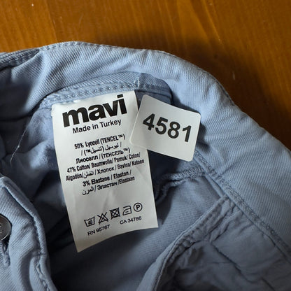 Mavi Milton Chino Pants Mens 31x32 Light Blue Tencel Casual
