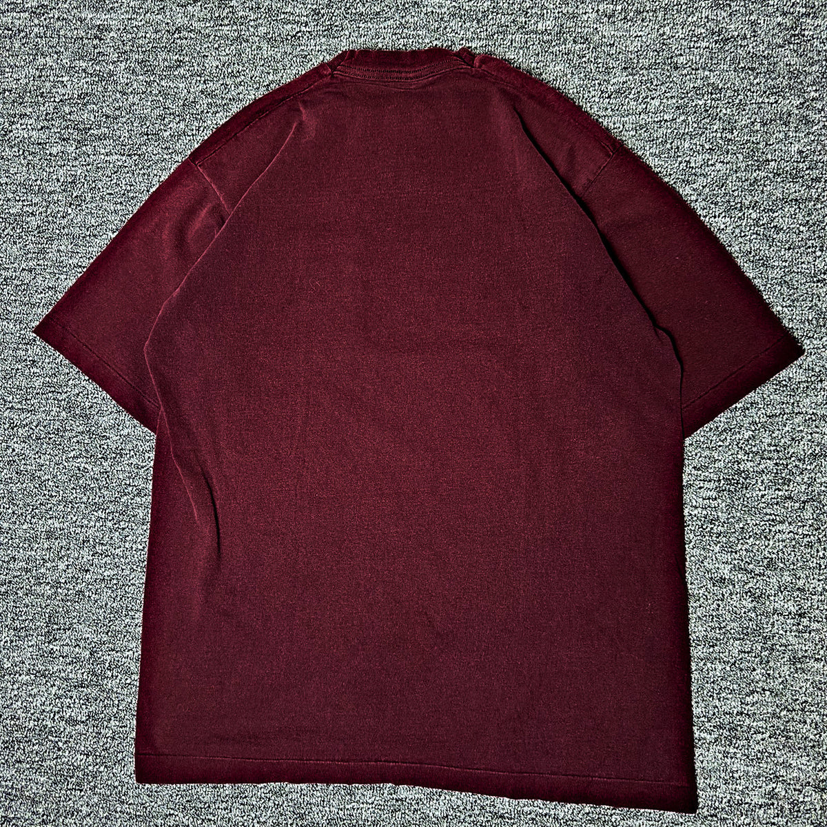 Vintage Honors Pocket Tee Mens L Maroon Made in USA