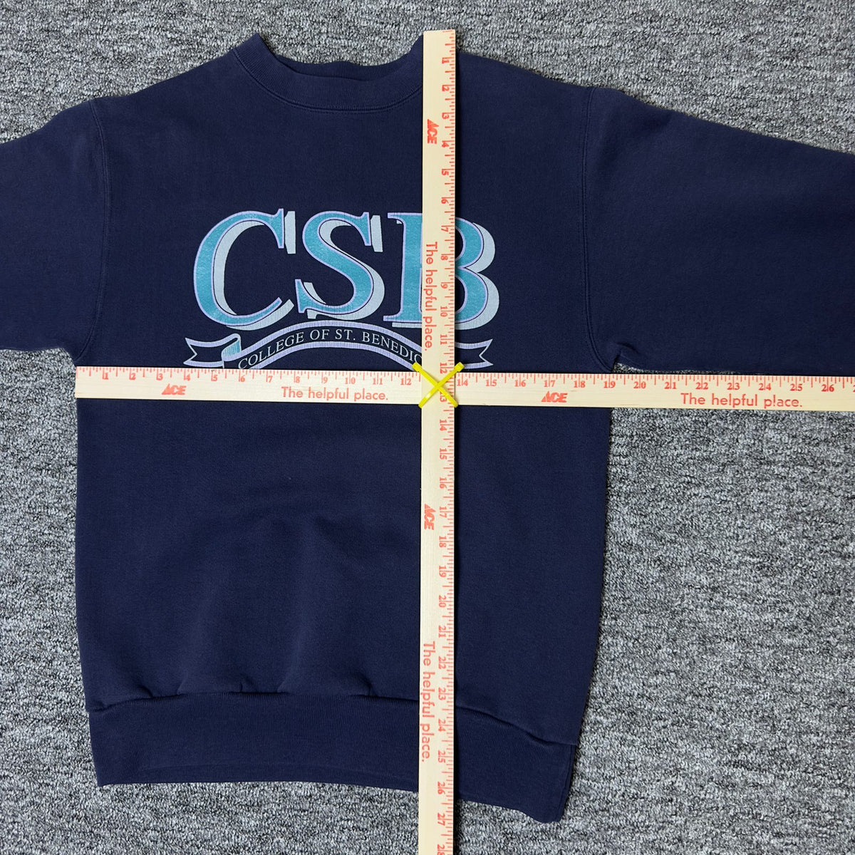 Jansport CSB College St Benedict Crewneck Navy Sweatshirt