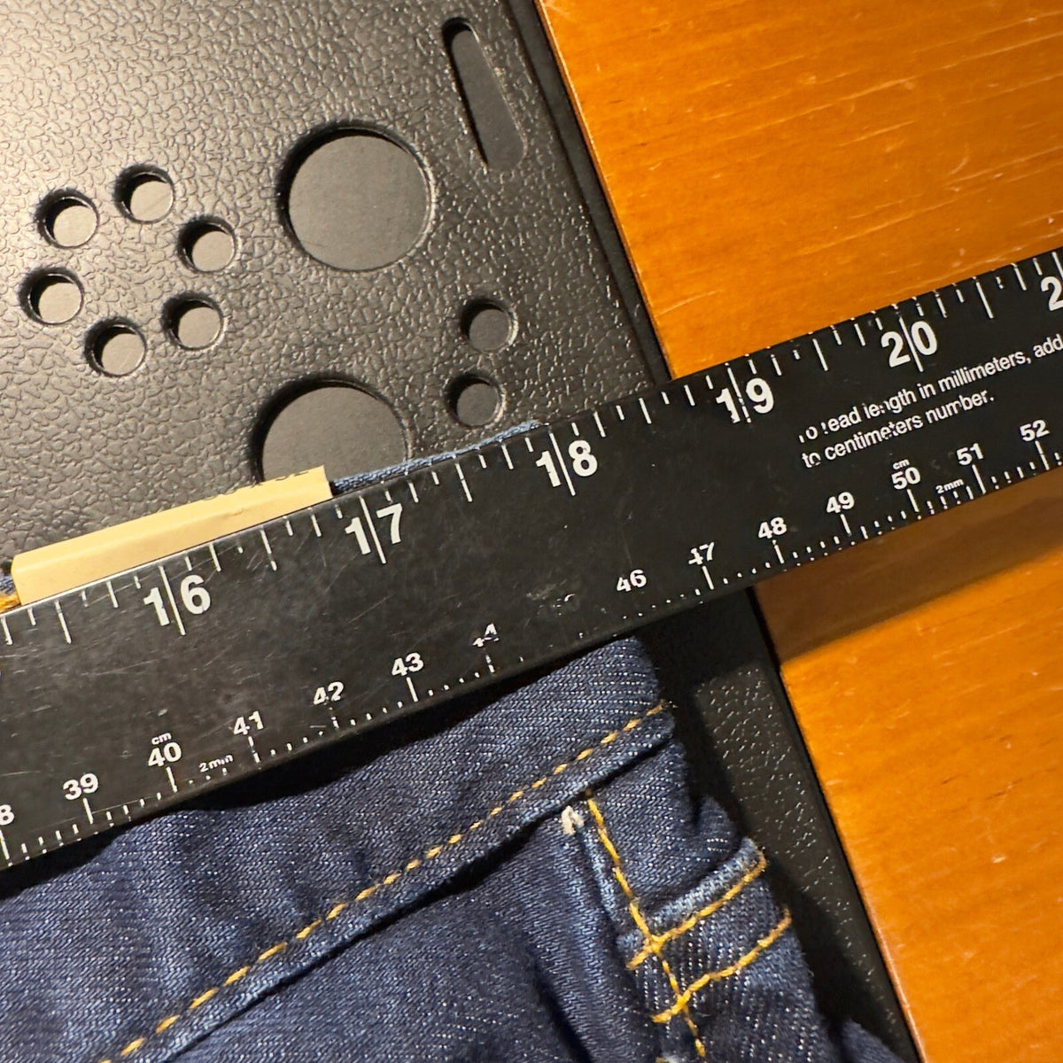 NWT Levi's 513 Slim Straight Jeans Mens 36x32 Indigo Blue