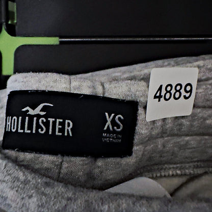 Hollister Fleece Jogger Sweatpants Mens XS Heather Gray