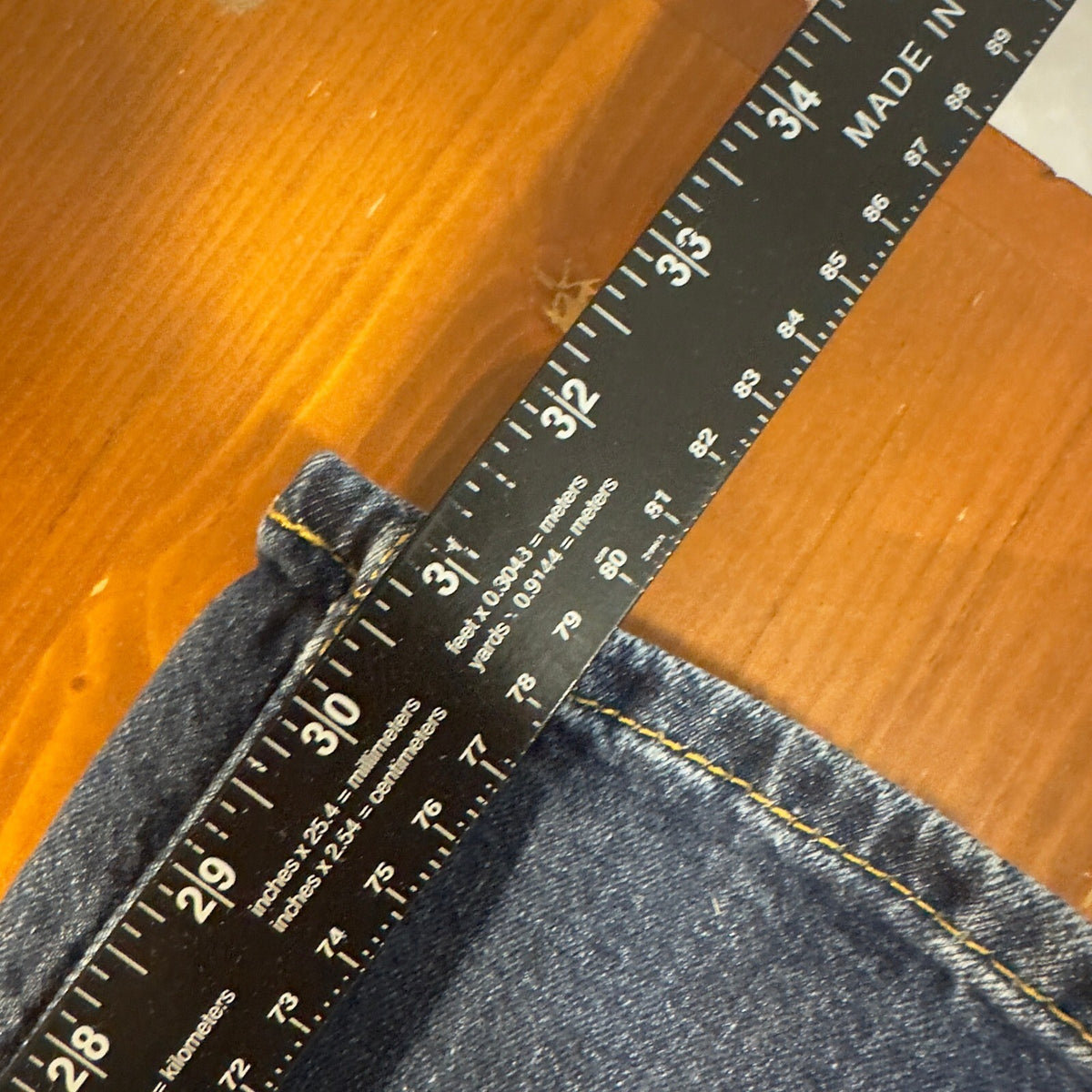 Levi's 511 Slim Fit Jeans Mens 31x32 Dark Blue