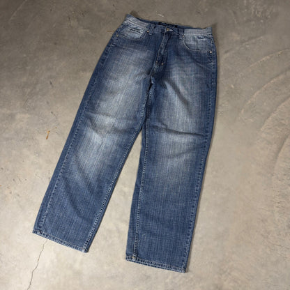 Vintage Y2K Koman Jeans Baggy Denim Mens 36x34 Blue