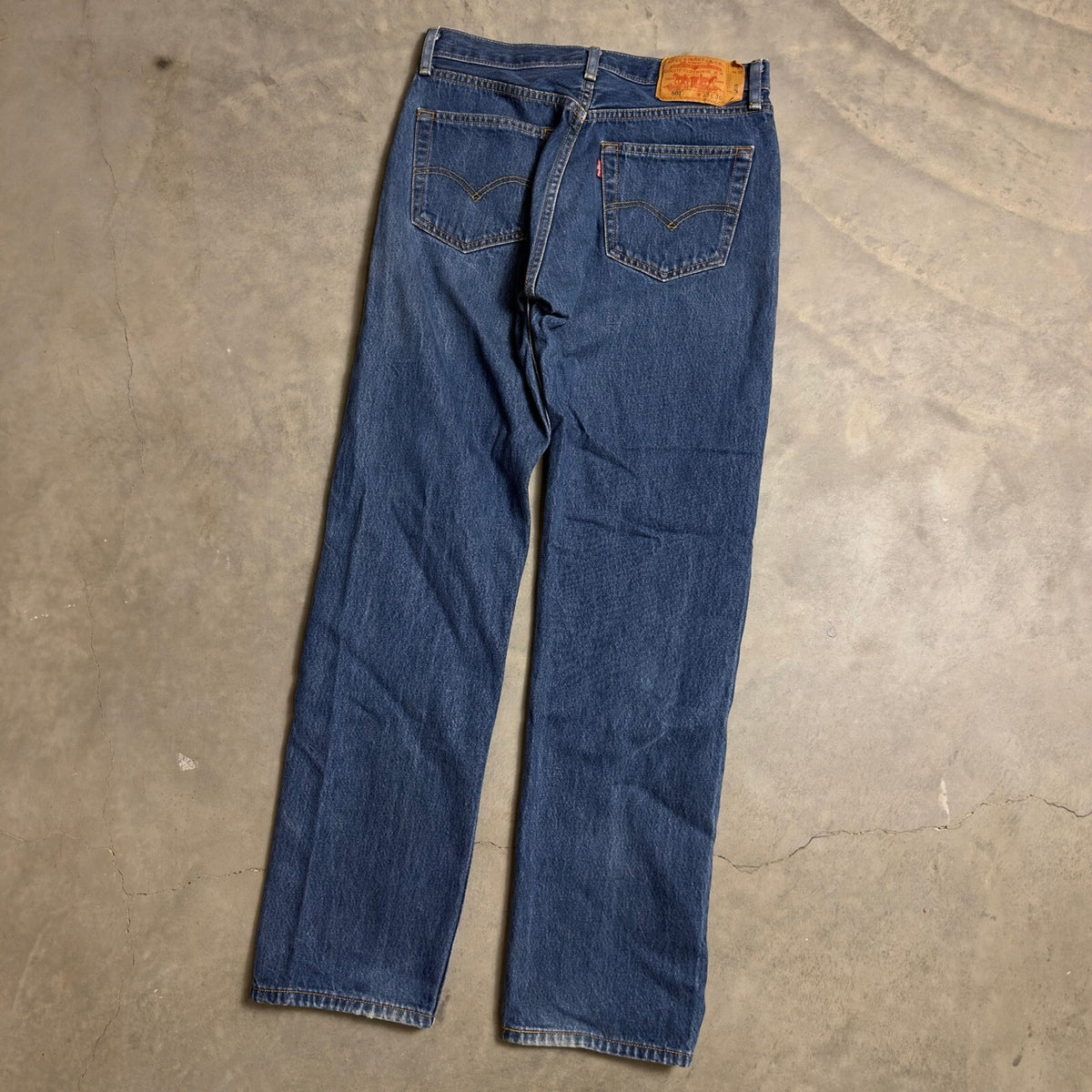 Vintage Y2K Levi's 501 Original Fit Jeans Mens 33x36 Blue
