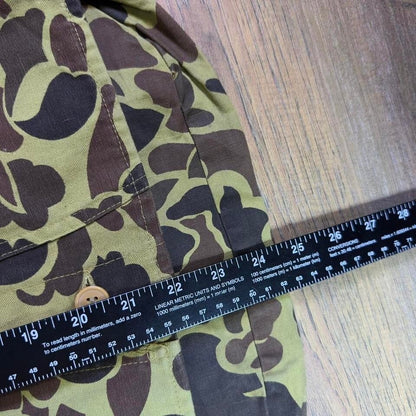Red Head Camouflage Hunting Vest Mens M Green Brown Outdoor