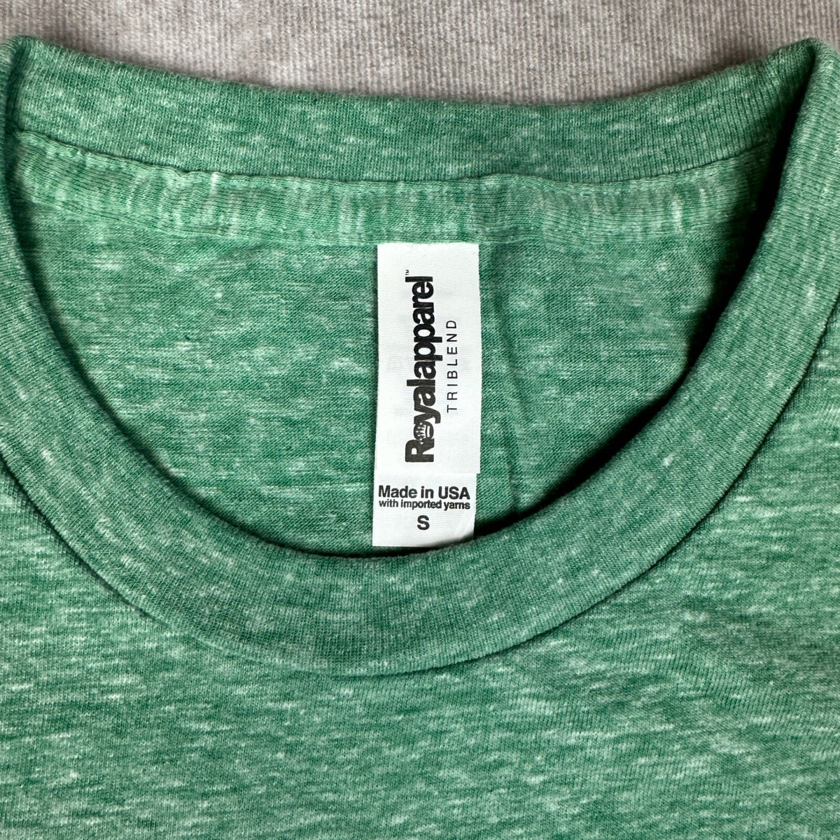 Lot of 14 Royal Apparel Triblend Tees Mens S Kelly Green NWT