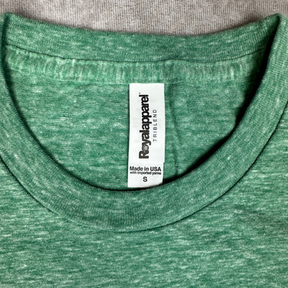Lot of 14 Royal Apparel Triblend Tees Mens S Kelly Green NWT