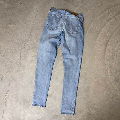 Levi's Premium Mile High Super Skinny Jeans Womens 29 Blue