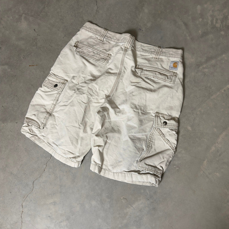 Carhartt Relaxed Fit Cargo Shorts Mens 36 Tan