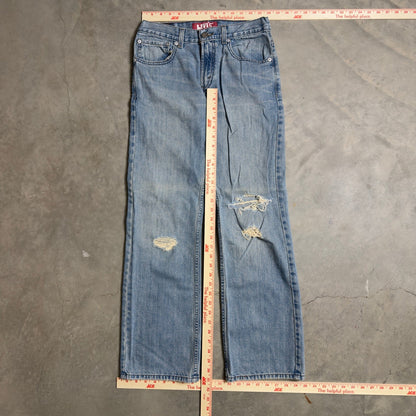 Vintage Levis 527 Bootcut Jeans Men 29x29 Light Blue
