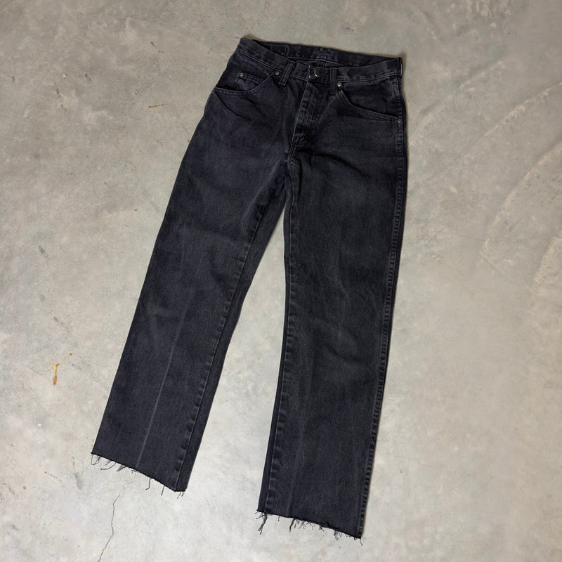 Wrangler Regular Fit Jeans Mens 29x32 Black 96501CB