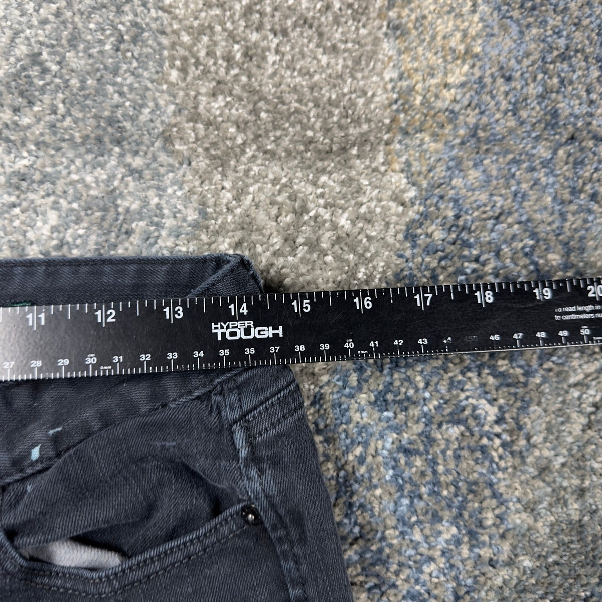 Levis 531 Low Skinny Jeans Womens 6L W28 Faded Black Grunge