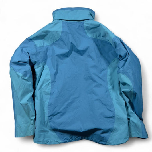 L.L. Bean Women's Jacket M Blue Polyester Outdoor Shell