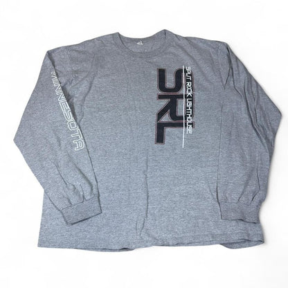Split Rock Lighthouse Long Sleeve Graphic Tee Men XL Gray MN