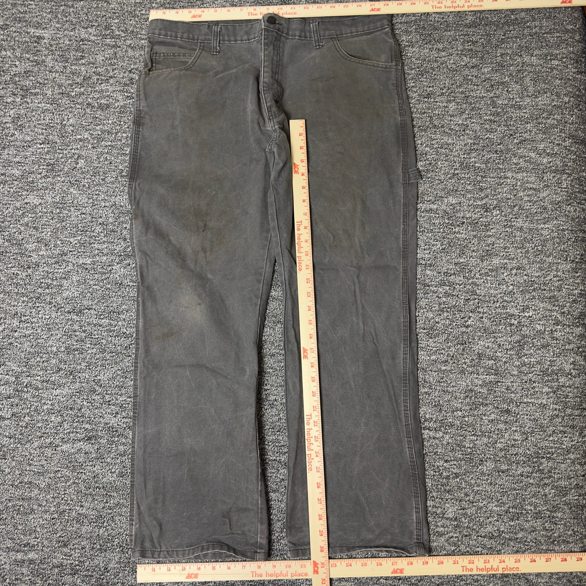 Dickies Carpenter Pants Mens 36x30 Faded Gray Workwear