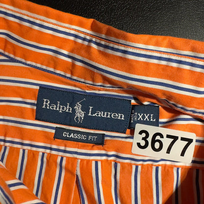 Ralph Lauren Classic Fit Striped Shirt Mens XXL
