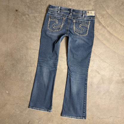 Silver Jeans Suki Baggy Bootcut Womens W38 L32