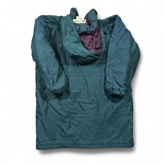 Vintage Columbia Sportswear Green Long Parka Women's Large (Made in Korea)