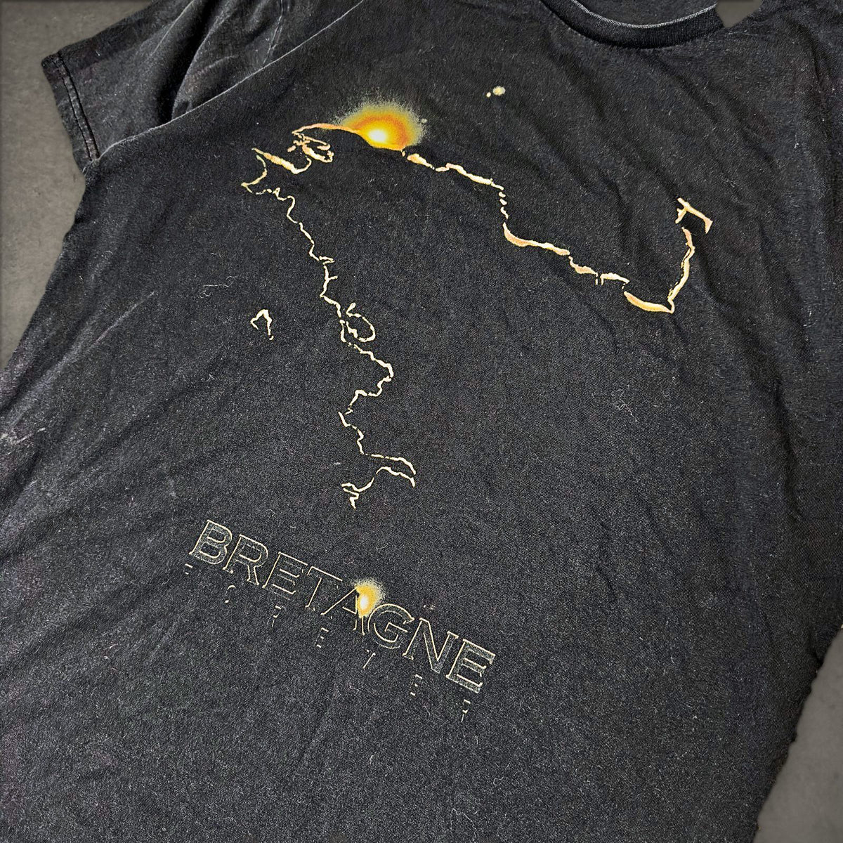 The Original UP Bretagne Forever Tee Mens XL Black France