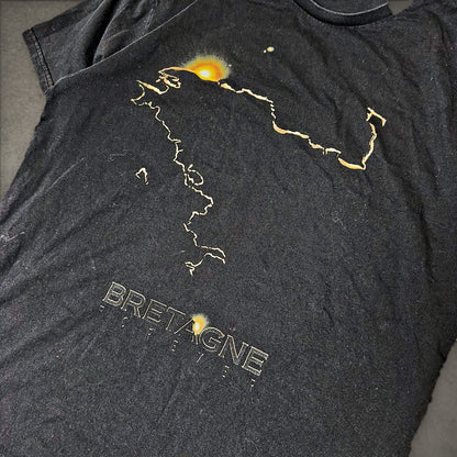 The Original UP Bretagne Forever Tee Mens XL Black France