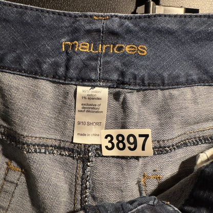 Maurices Bootcut Jeans Womens 9/10 Short Dark Wash Stretch