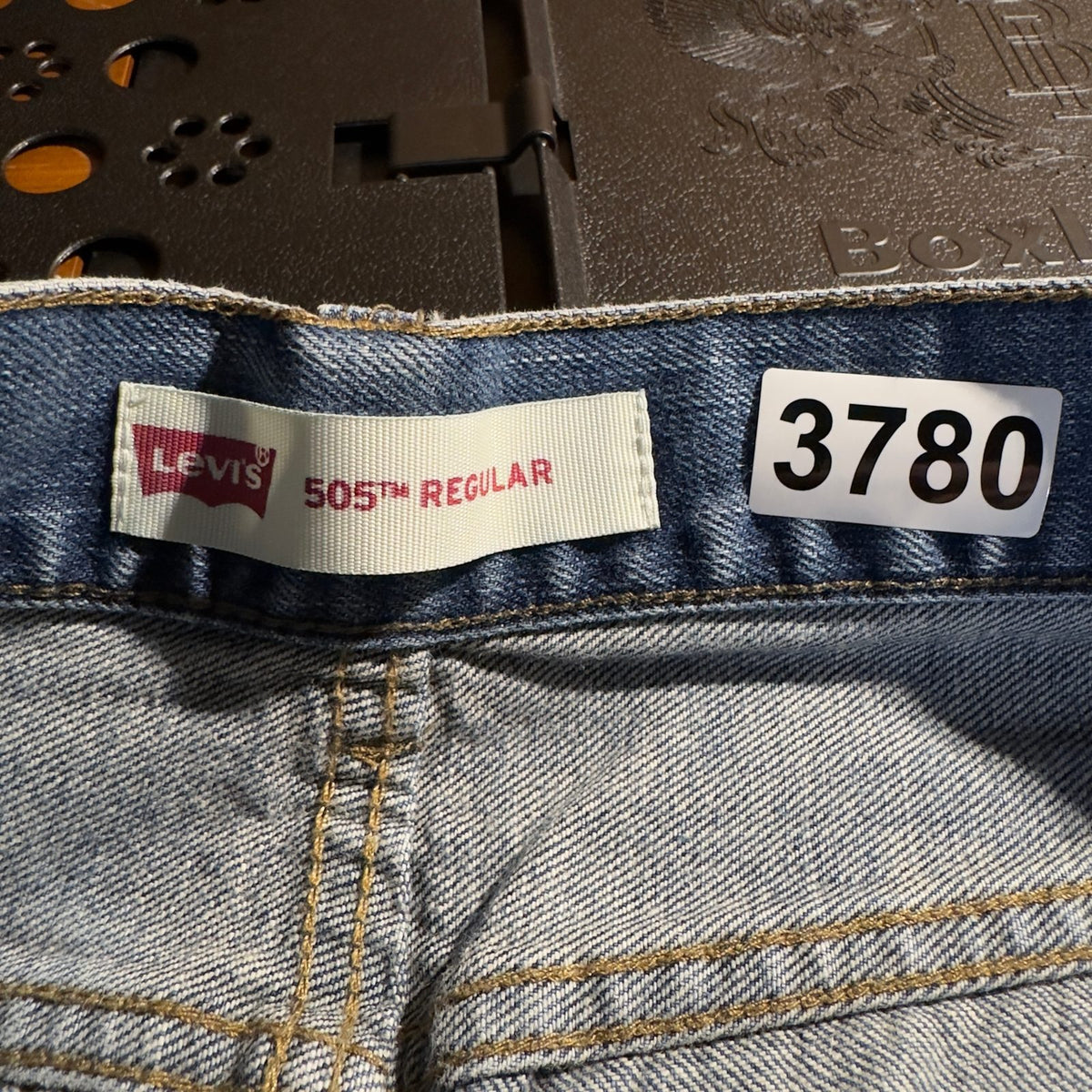 Levi's 505 Regular Jeans Boys 14 Husky 33x28 Medium Blue