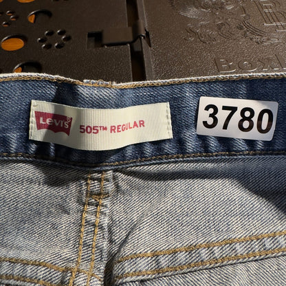 Levi's 505 Regular Jeans Boys 14 Husky 33x28 Medium Blue