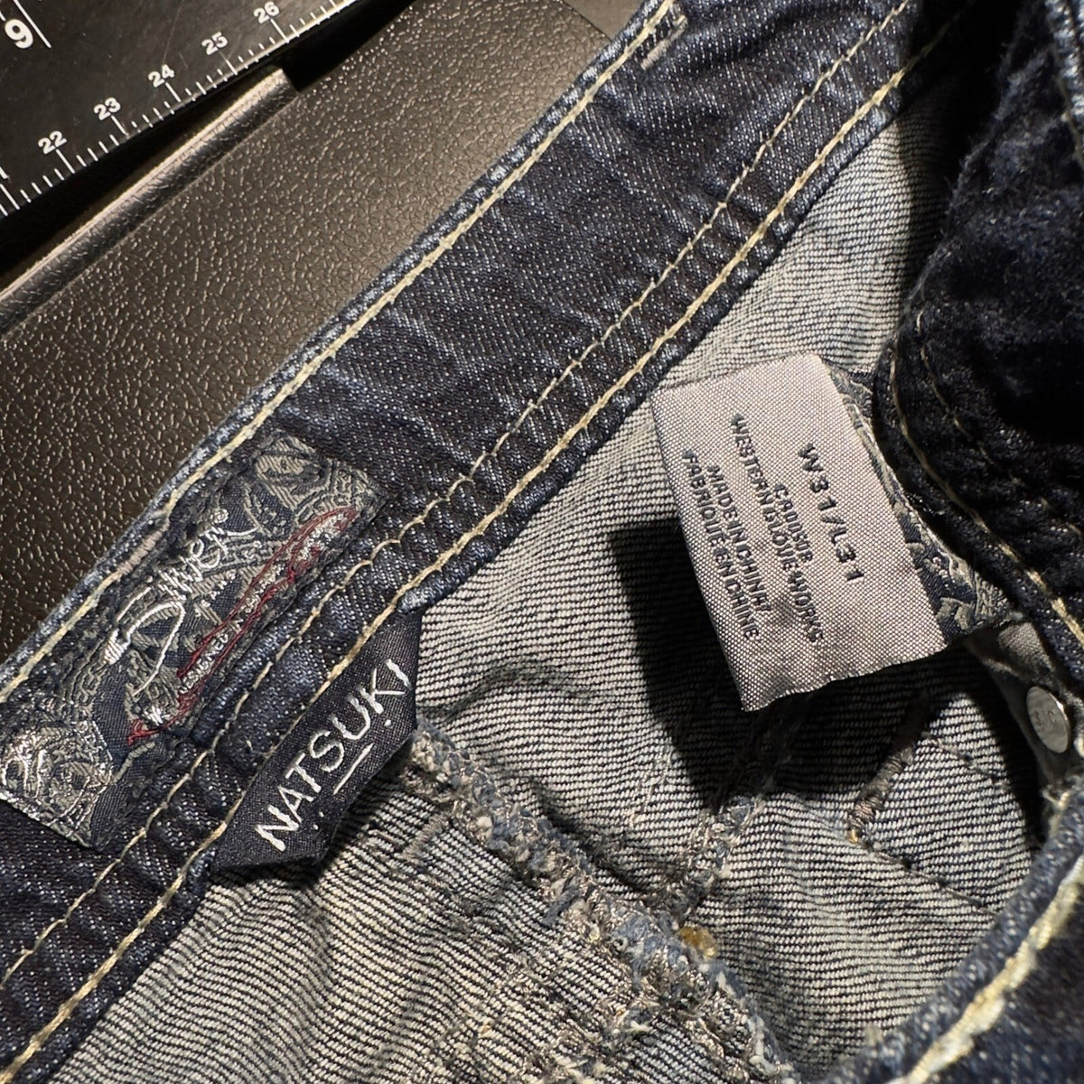 Vintage Y2K Silver Jeans Natsuki Bootcut Womens 31x31 Indigo