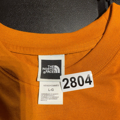 The North Face VaporWick TShirt Mens L Orange Outdoor Tee