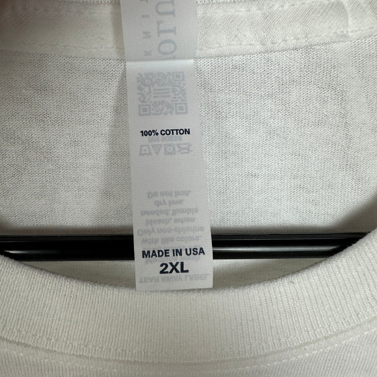 Volunteer Knitwear Mens 2XL White Short Sleeve T-Shirt