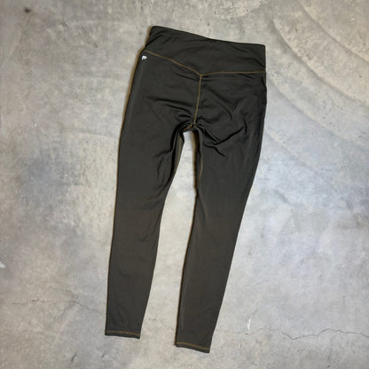 Fabletics Motion365 High-Waist Leggings Womens Olive Green