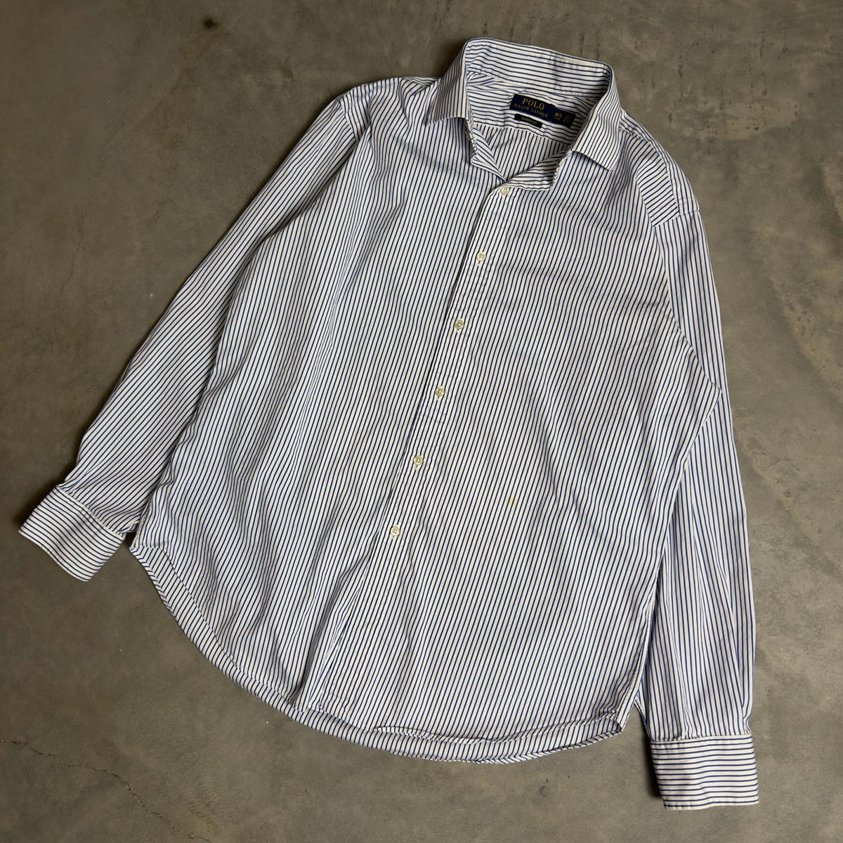 Polo Ralph Lauren Classic Fit Shirt Mens 16.5 Blue