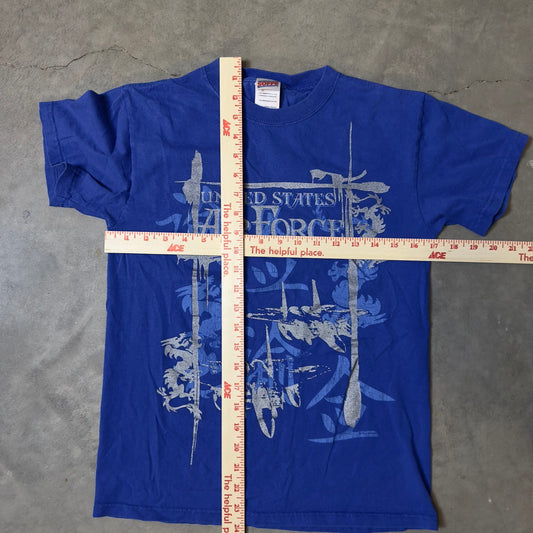 Vintage Y2K Soffe United States Air Force Graphic Tee Mens S