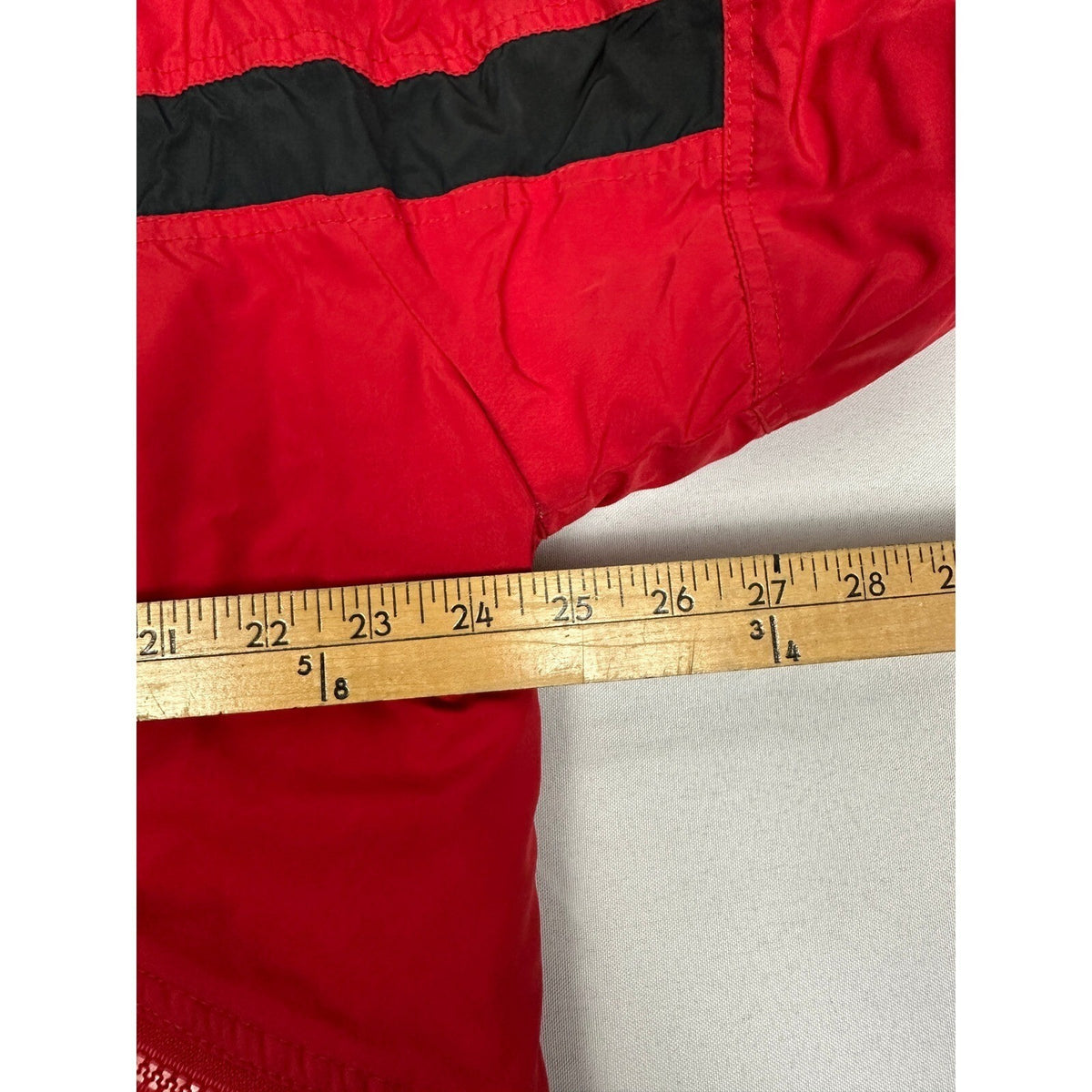 Vintage Obermeyer Mens L Ski Jacket Red Black