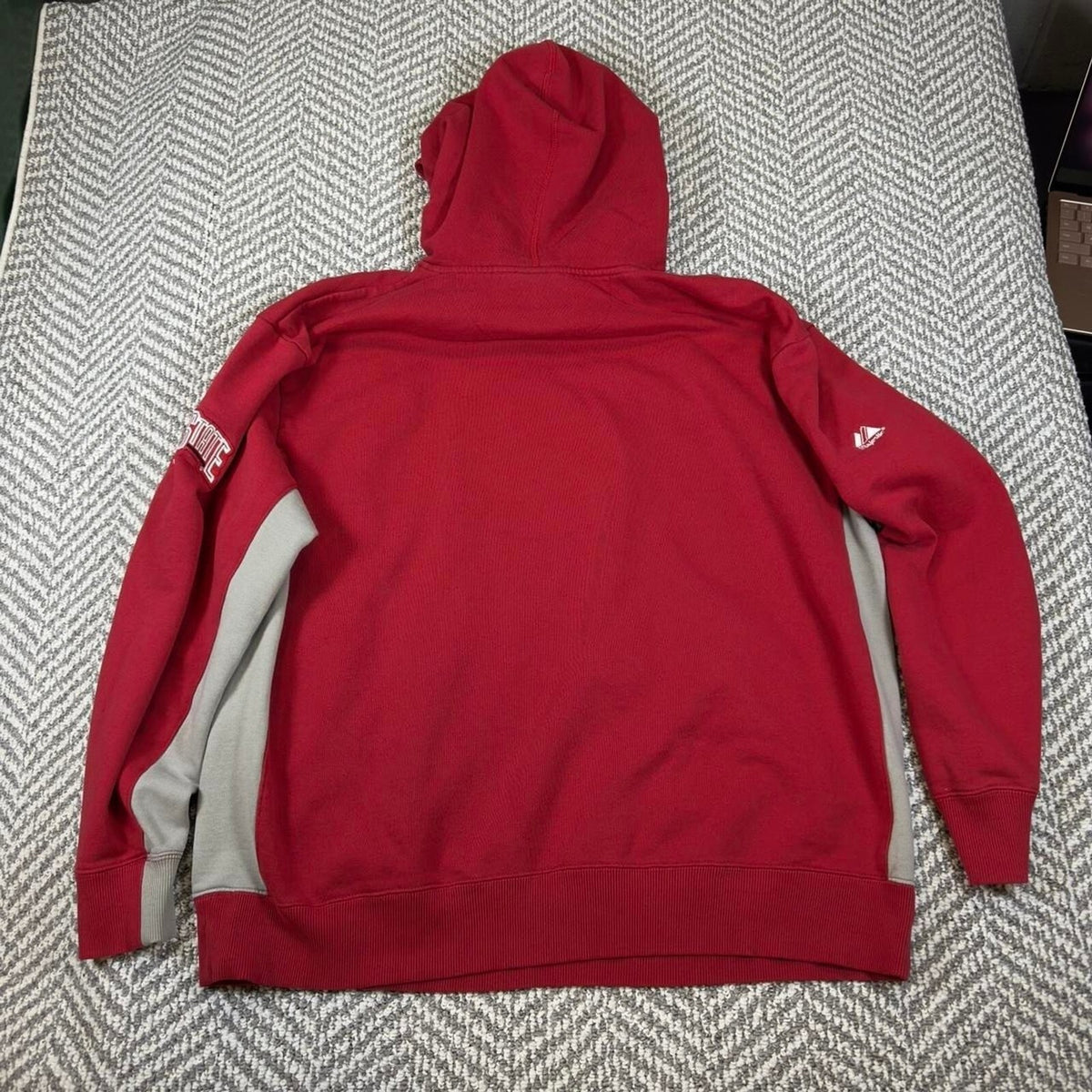 Majestic Ohio State Buckeyes Hoodie Men XL  Patch Sportswear